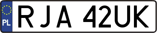 RJA42UK