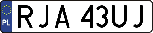 RJA43UJ