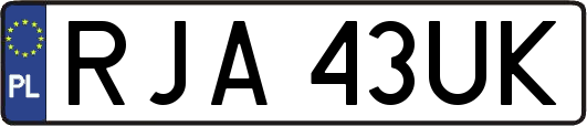 RJA43UK