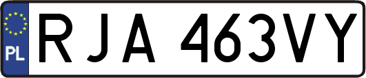 RJA463VY