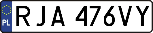 RJA476VY