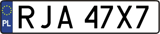 RJA47X7