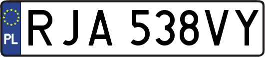 RJA538VY