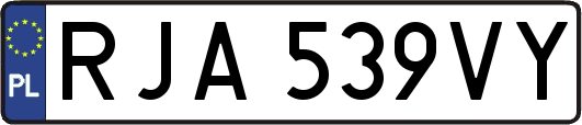 RJA539VY