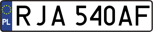 RJA540AF