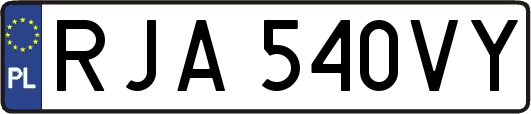 RJA540VY