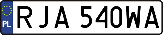 RJA540WA