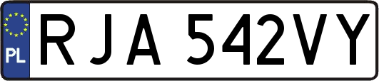 RJA542VY