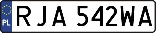 RJA542WA