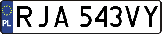 RJA543VY