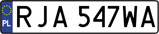 RJA547WA
