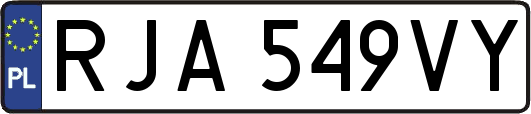 RJA549VY