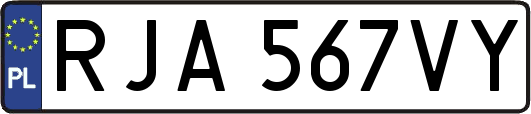 RJA567VY
