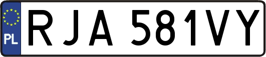 RJA581VY