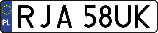 RJA58UK