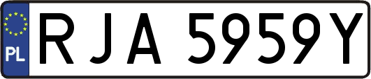 RJA5959Y