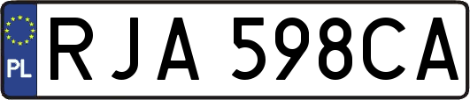 RJA598CA