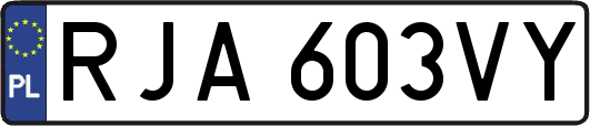 RJA603VY