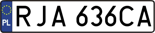 RJA636CA