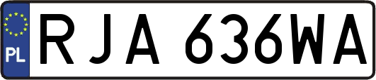 RJA636WA