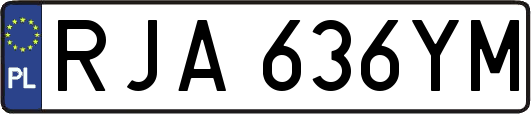 RJA636YM
