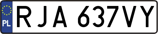 RJA637VY
