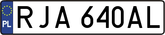 RJA640AL