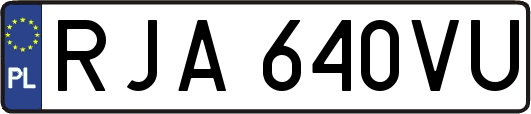 RJA640VU