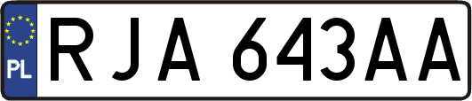 RJA643AA