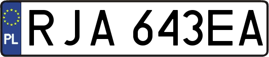 RJA643EA