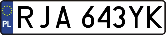 RJA643YK