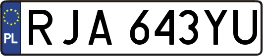 RJA643YU