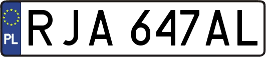 RJA647AL