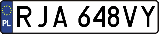 RJA648VY