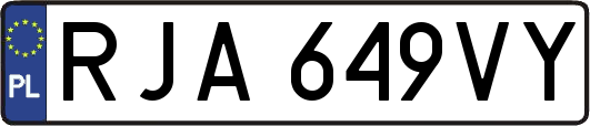 RJA649VY