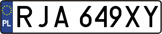 RJA649XY