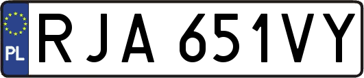 RJA651VY