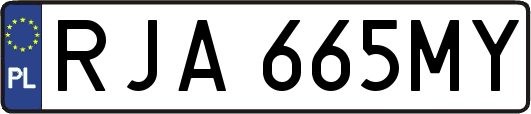 RJA665MY