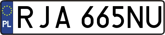 RJA665NU