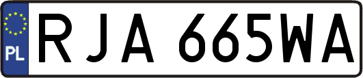 RJA665WA