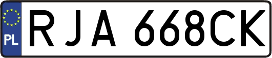 RJA668CK