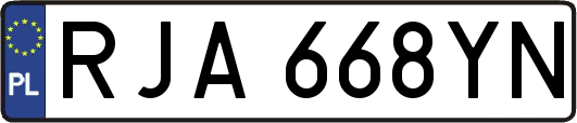 RJA668YN
