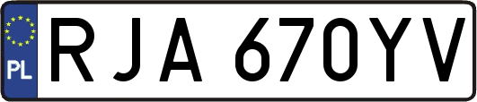 RJA670YV