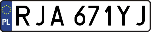 RJA671YJ