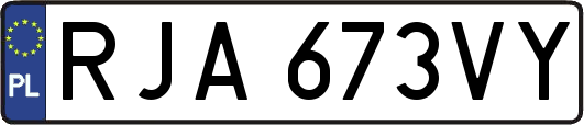 RJA673VY