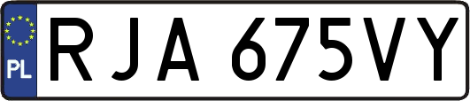 RJA675VY