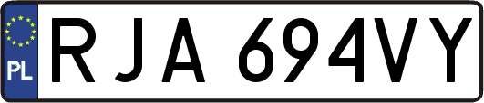 RJA694VY