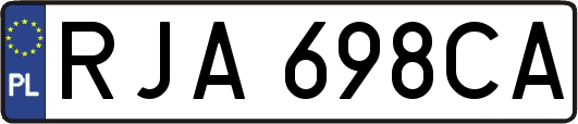 RJA698CA