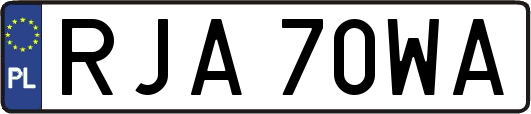 RJA70WA