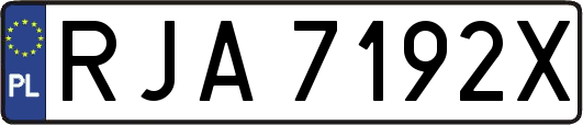 RJA7192X